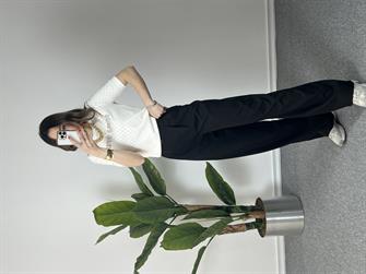 Orjinal Marka Muadili Beyaz Pamuk Tshirt