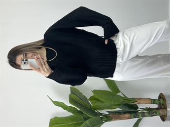 Orjinal Marka Siyah kazak 