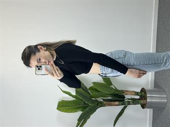 Orjinal Marka Yumuşak Doku Crop Kazak