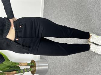 Orjinal Marka ZR Siyah Mom Jean