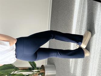 OYS İçi Şardonlu İspanyol Paça Lacivert Tayt