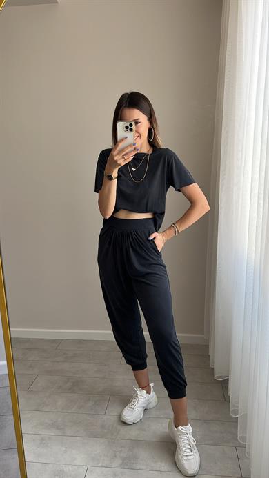 Modal Kumaş Kısa Kollu Takım