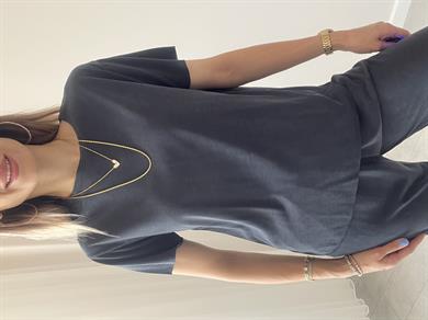 Modal Kumaş Kısa Kollu Takım