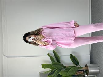 Pembe Camelya Gömlek