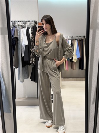 Premium 3lü Modal Takım HAKİ