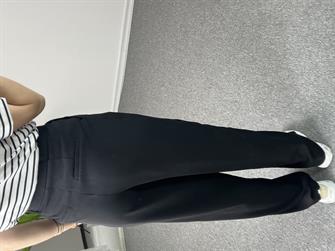 Premium Kalite Siyah Palazzo Pantolon