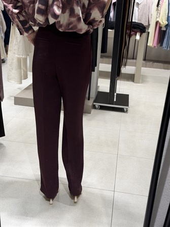 Premium Palazzo Pantolon BORDO