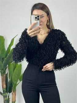 Püsküllü Bodysuit 