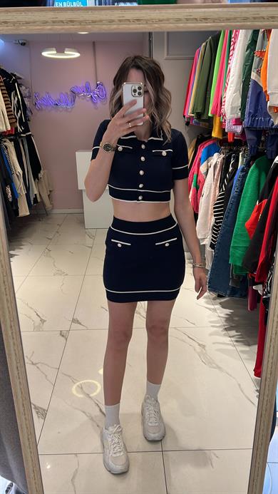 Qst Kısa Kollu Trıko Takım