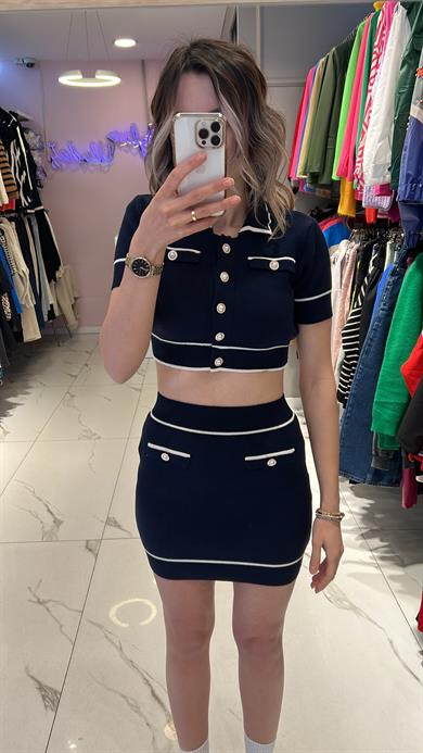 Qst Kısa Kollu Trıko Takım