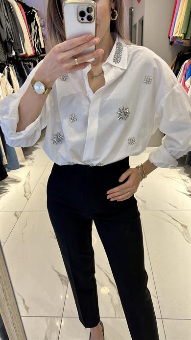 Quzu Taşlı Gömlek
