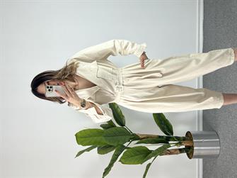 Şalvar Model Krem Tulum