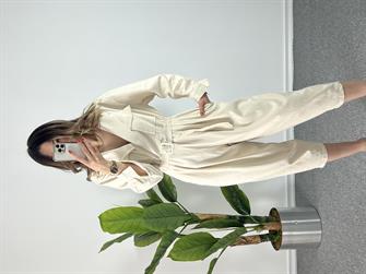 Şalvar Model Krem Tulum