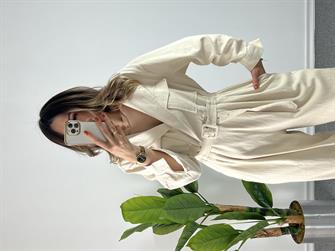 Şalvar Model Krem Tulum