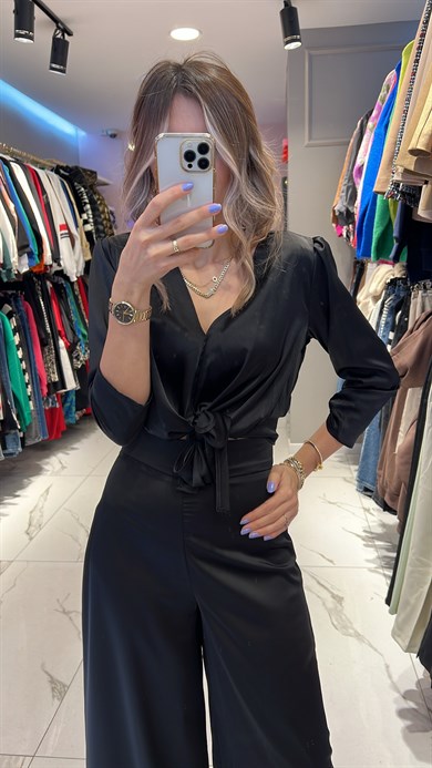 Siyah Saten Takım