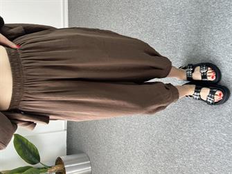 Tensel Gömlekli Kahve Takım