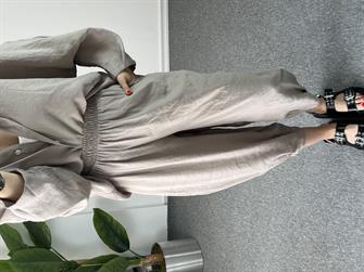 Tensel Gömlekli Vizon Takım