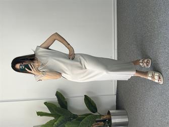 Vatkalı Taş Modal Elbise