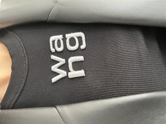 Wang Nakış Detay Siyah Atlet