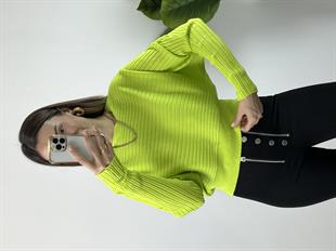 Yarasa Kol Yeşil Kazak 