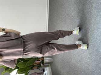 Yıkamalı Kahve Crop Takım