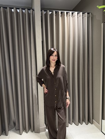 Yıkamalı Tensel Takım KAHVE