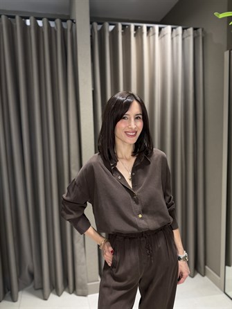 Yıkamalı Tensel Takım KAHVE