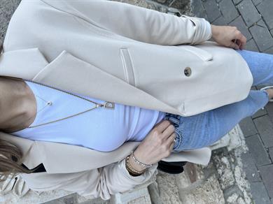 Yumuşak Dokulu Blazer Ceket