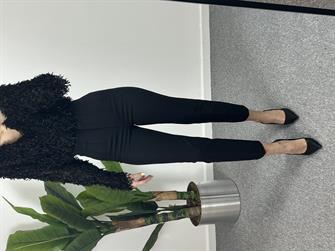 ZR Model Siyah Kumaş Pantolon
