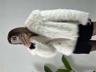 Zr Muadili Ekru Premium Kürk