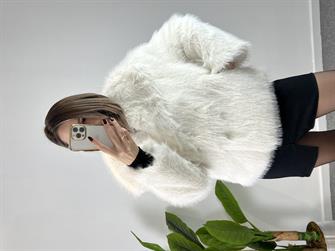 Zr Muadili Ekru Premium Kürk