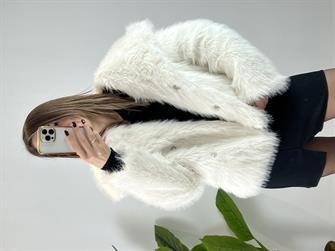 Zr Muadili Ekru Premium Kürk