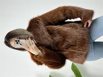 Zr Muadili Kahve Premium Kürk