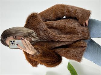 Zr Muadili Kahve Premium Kürk