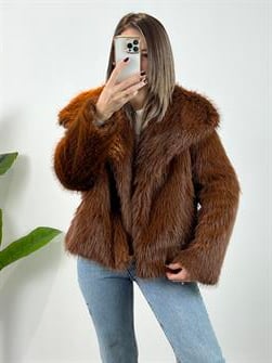 Zr Muadili Kahve Premium Kürk