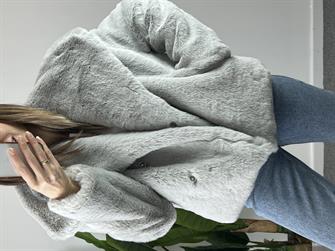 ZR Muadili Premium Açık Gri Kürk