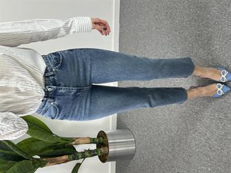 ZR Orjinal marka Mavi Momfit Jean