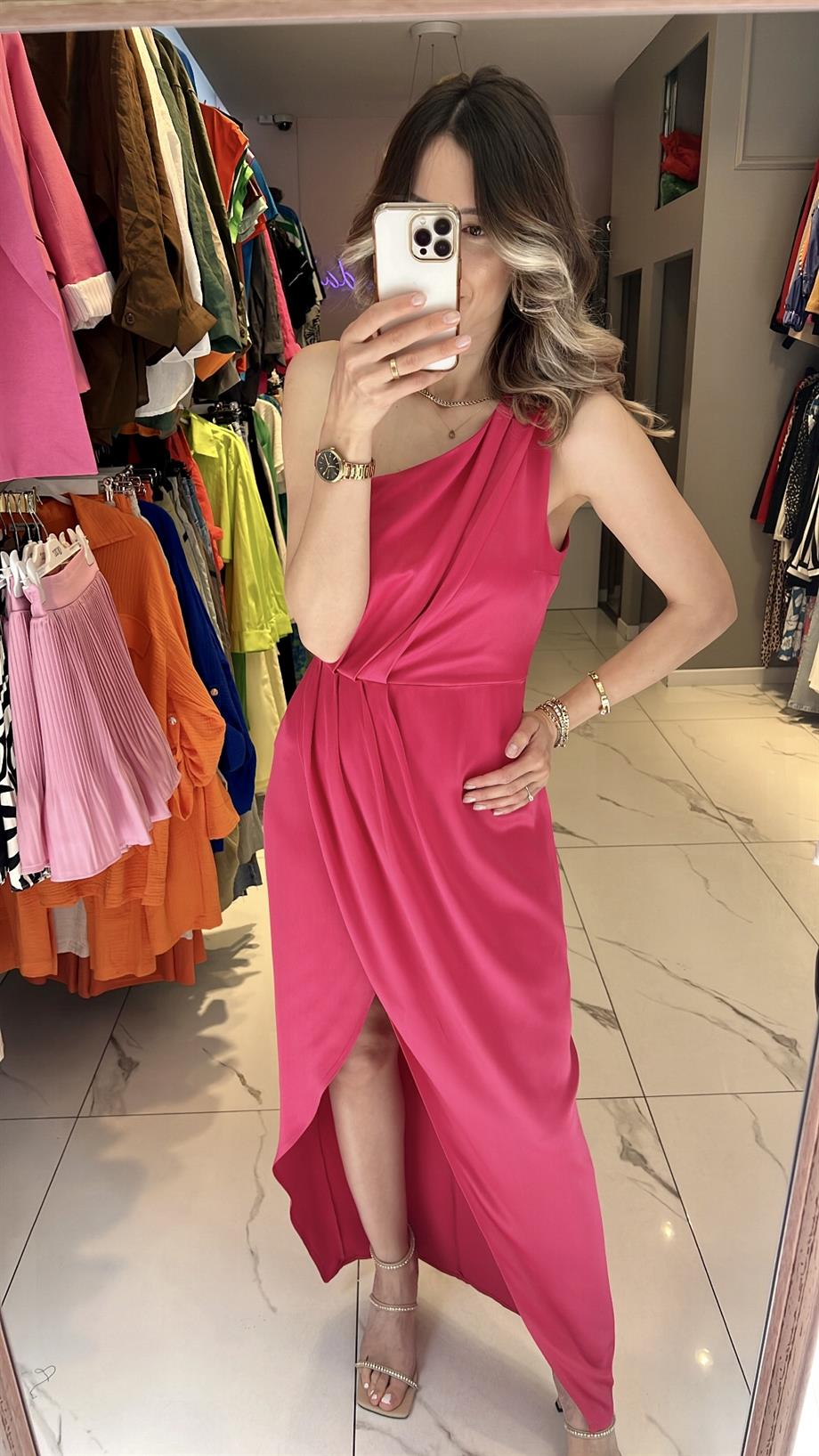 BSL SATEN ABİYE ELBİSE