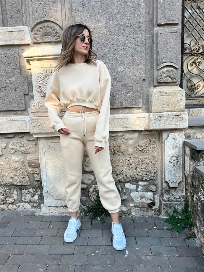 CROP EŞOFMAN TAKIMI 