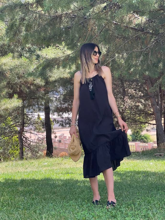 FSP KOLYELİ ASKLI ELBİSE