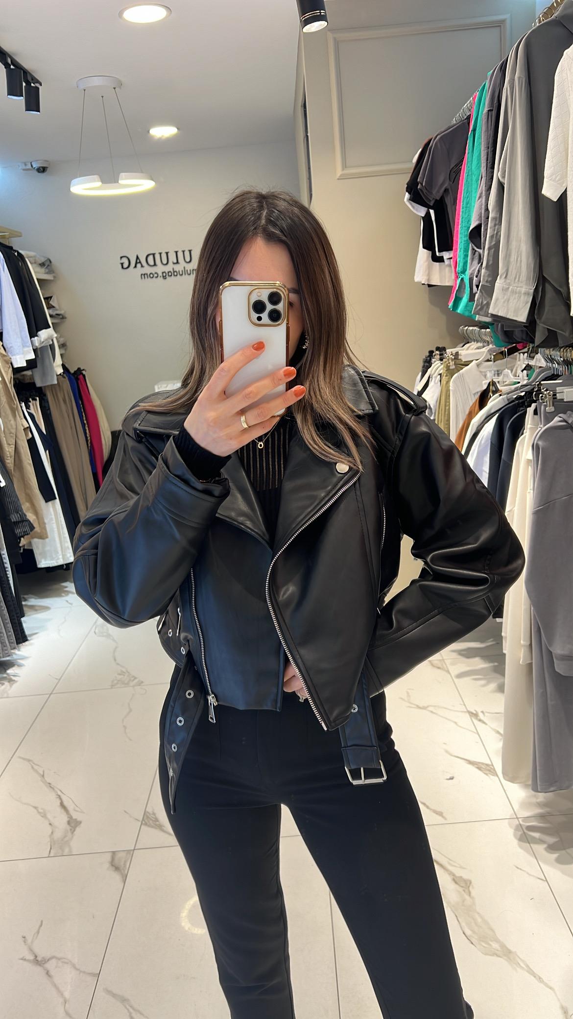 Marka Muadili Deri Ceket