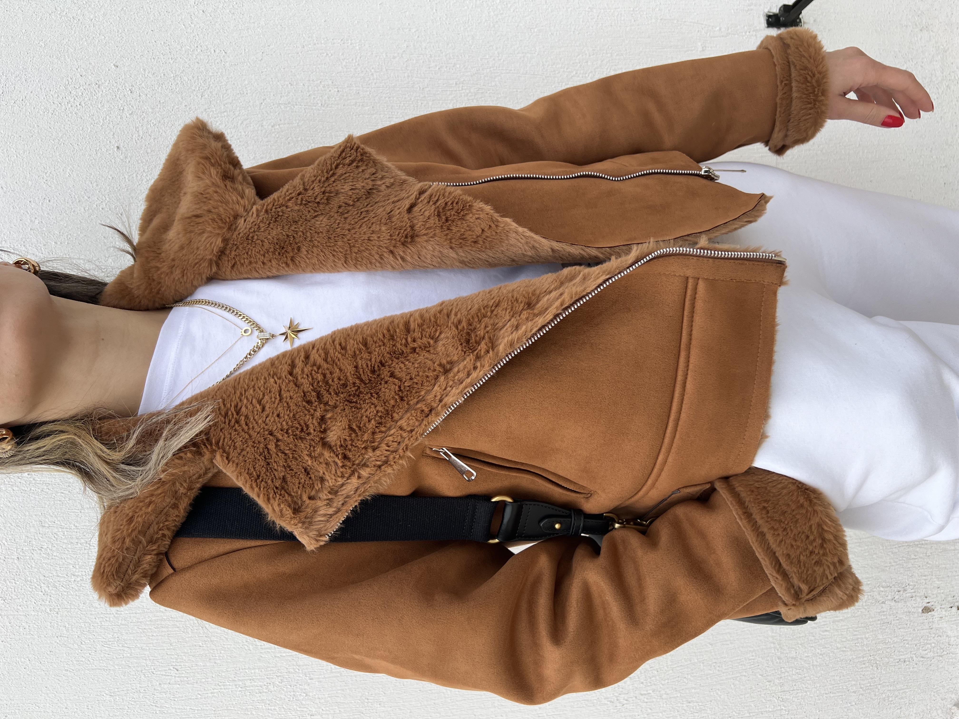 MARKA MUADİLİ KISA TABA BİKER MONT