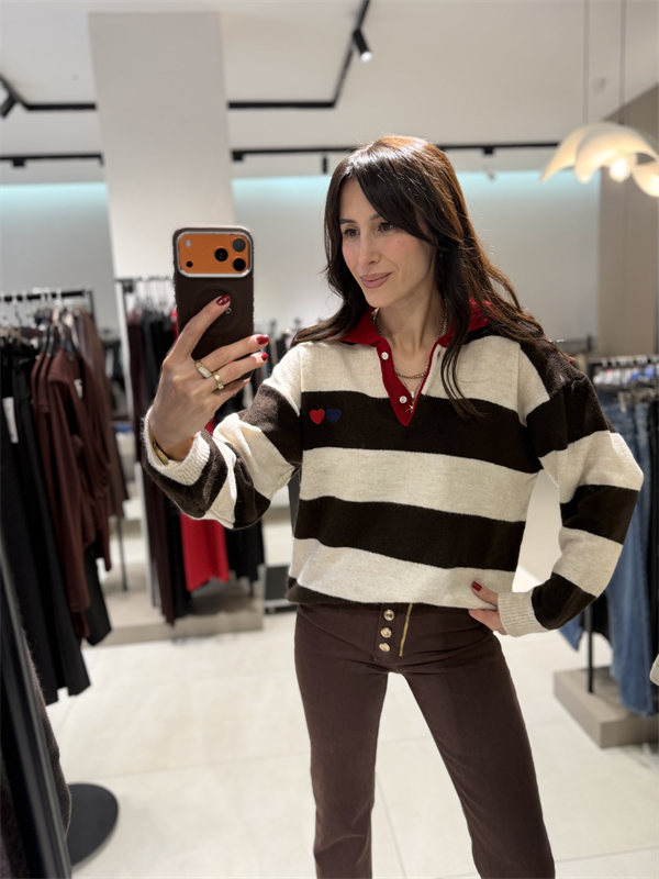 POLO YAKA KALPLİ KAZAK 