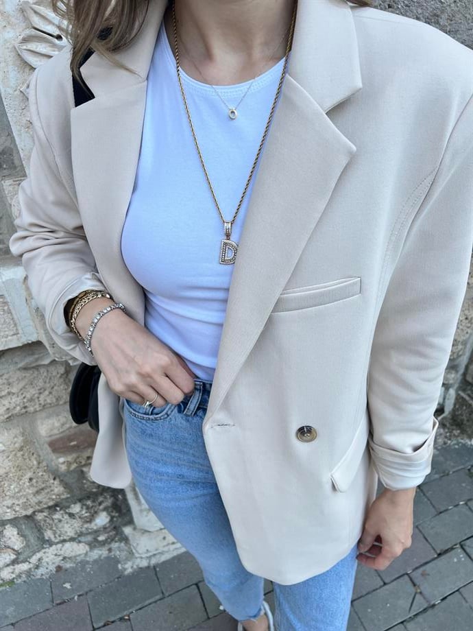 YUMUŞAK DOKULU BLAZER CEKET