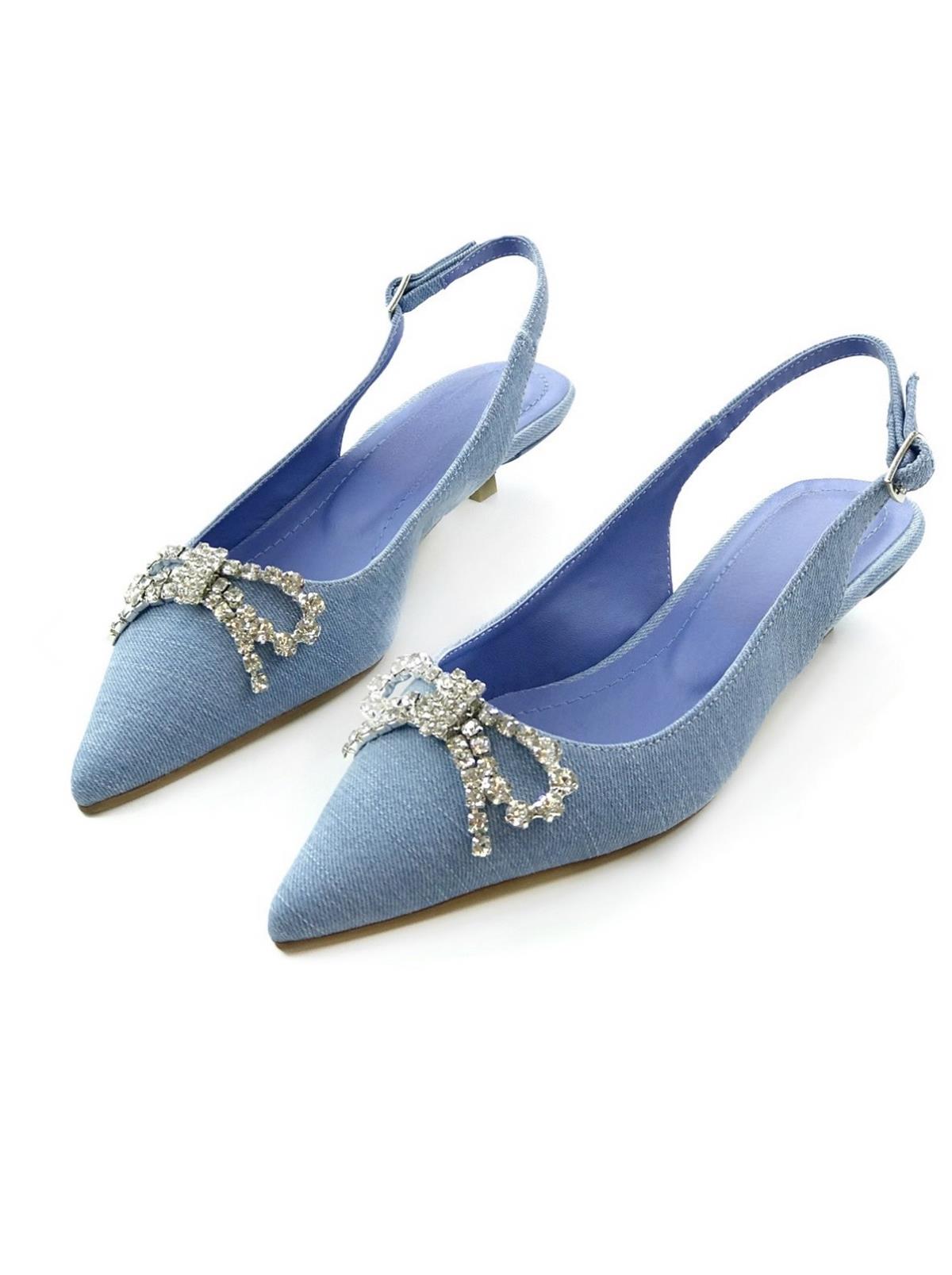 Fiona Denim Topuklu Ayakkabı