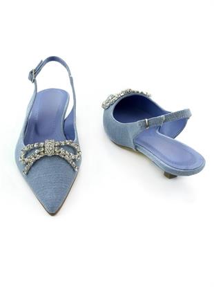 Fiona Denim Topuklu Ayakkabı