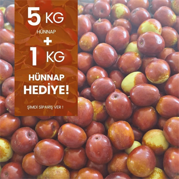 5 kg Hünnap (Aşısız) alana 1 kg HediyeMevsim Meyveleri