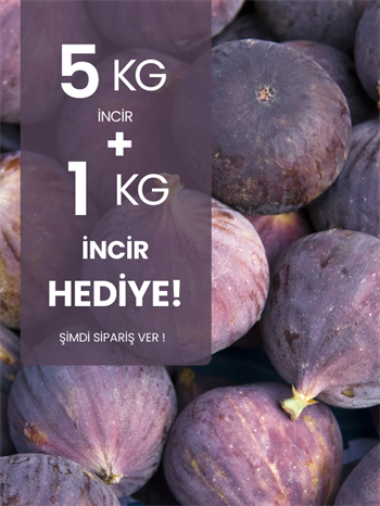 5 kg İncir Alana 1 kg Hediye