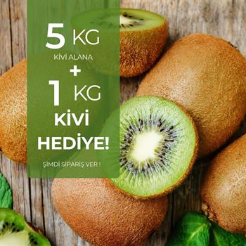 5 kg Kivi Alana 1 kg HediyeMeyve Sebze