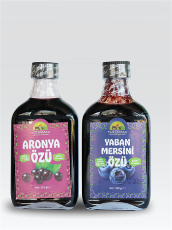 Aronya Özü Yaban Mersini Özü Avantajlı Set